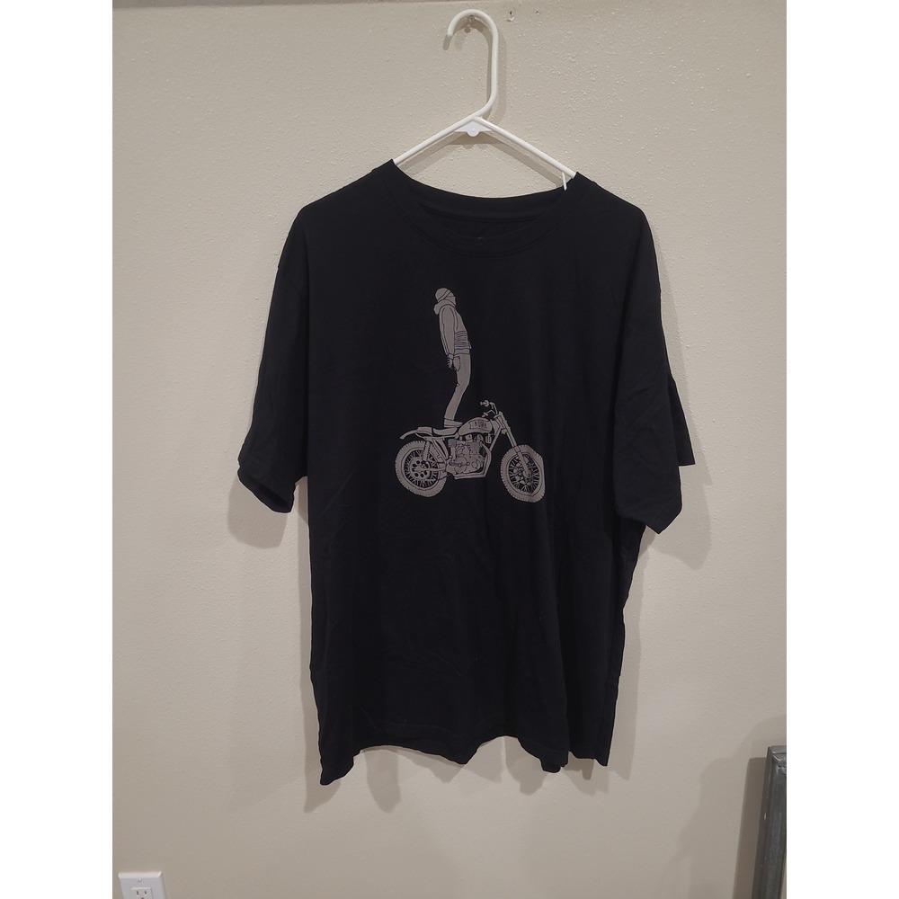Roark Ghost Rider Black Graphic Tee Men's SZ XXL motorcycle street grunge biker